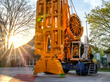 Bennes preneuses pour parois moulées BAUER DHG-V